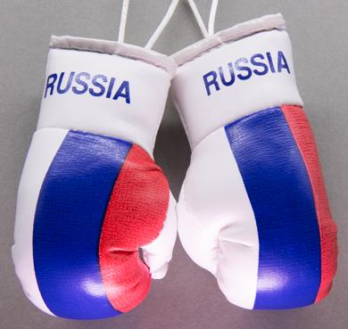 Russia Mini Boxing Gloves