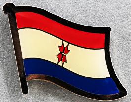 Mordvinia Flag Pin Russia