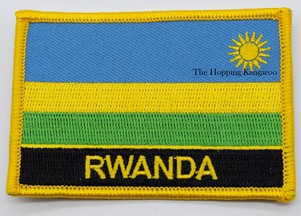 Rwanda Rectangular  Patch