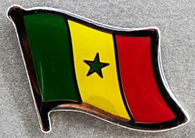Senegal Flag Pin AFN