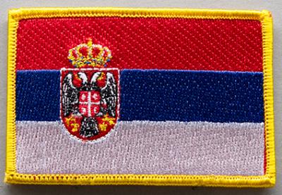 Serbia Rectangular Patch