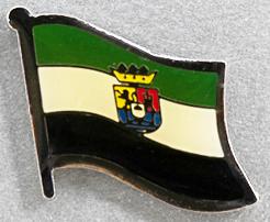 Extremadura Flag Pin Spain