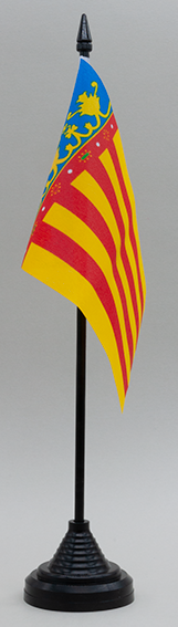 Valencia Desk Flag Spain