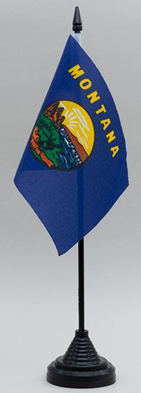 Montana Desk Flag USA