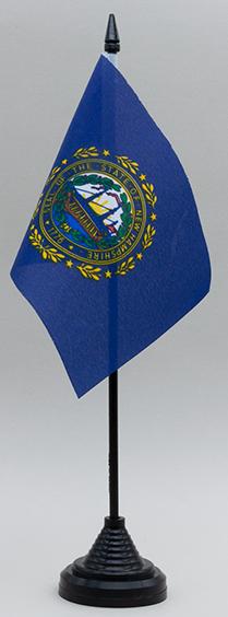 New Hampshire Desk Flag USA