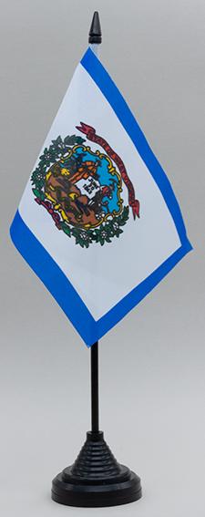 West Virginia Desk Flag