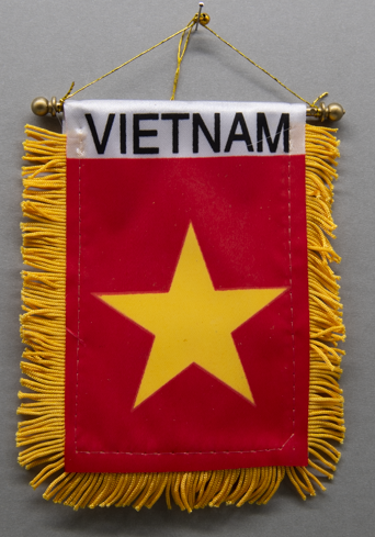 Vietnam Mini Car Flag